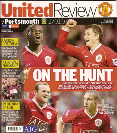 Manchester United FC v Portsmouth FC